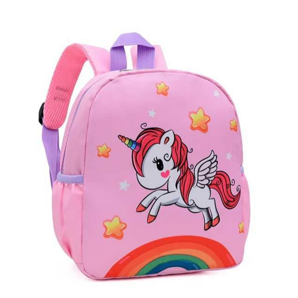 GENERICO - Mochila linda para niños 25 x 22 cm de poliéster
