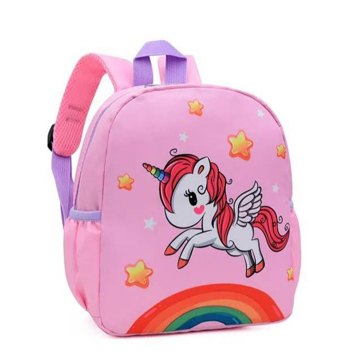 GENERICO - Mochila linda para niños 25 x 22 cm de poliéster