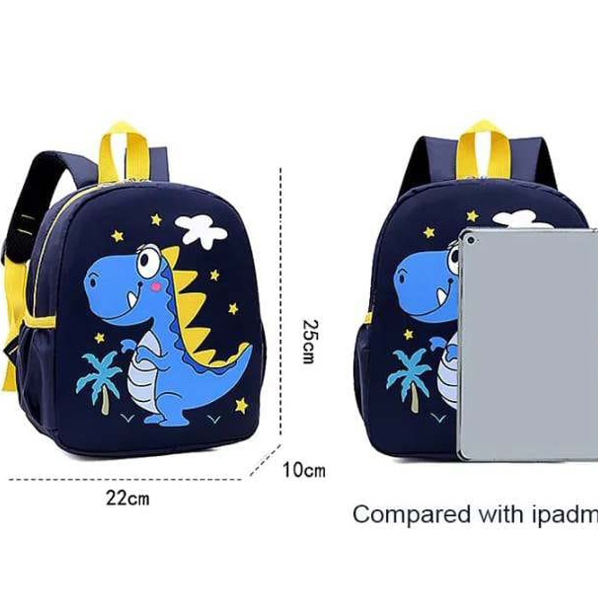 GENERICO - Mochila linda para niños 25 x 22 cm de poliéster