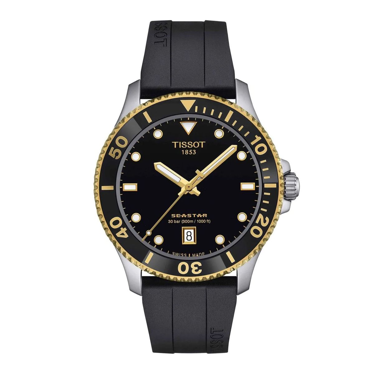 TISSOT - Reloj Tissot Seastar 1000 40mm T1204102705100