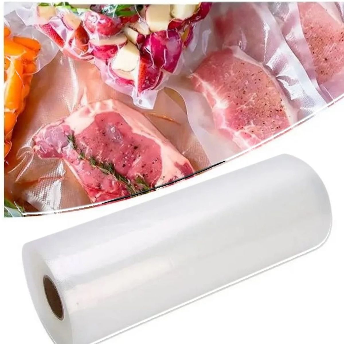 GENERICO - Rollo de Bolsas Para Sellado al Vacío 28cm x 10 metros