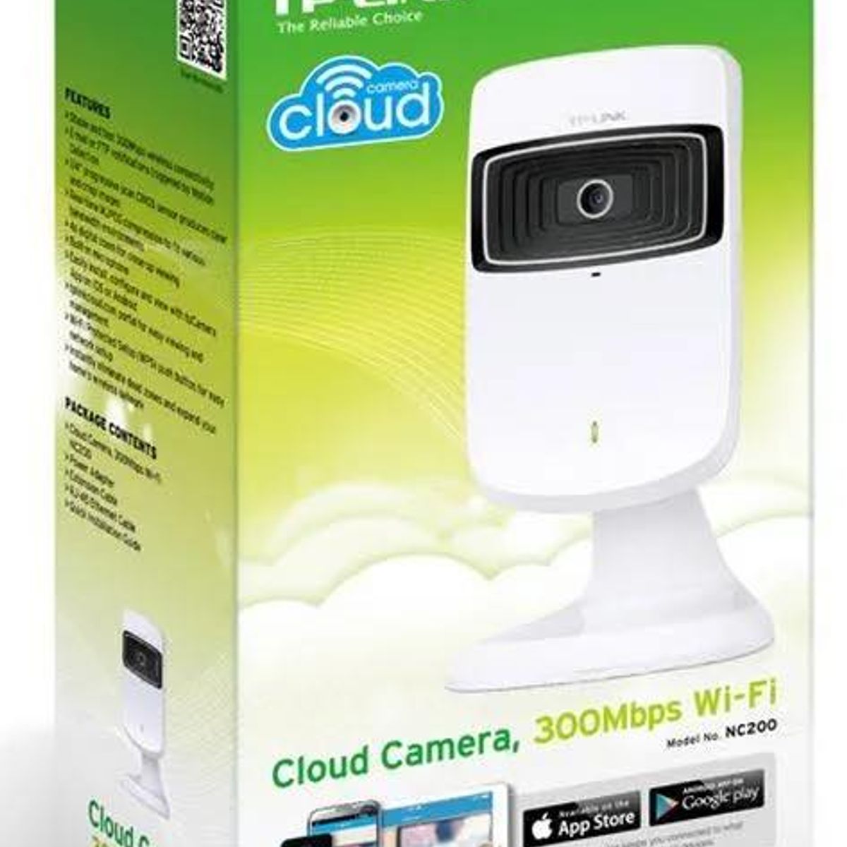 GENERICO - CAMARA TP-LINK CLOUD NC200 300MBPS WI FI