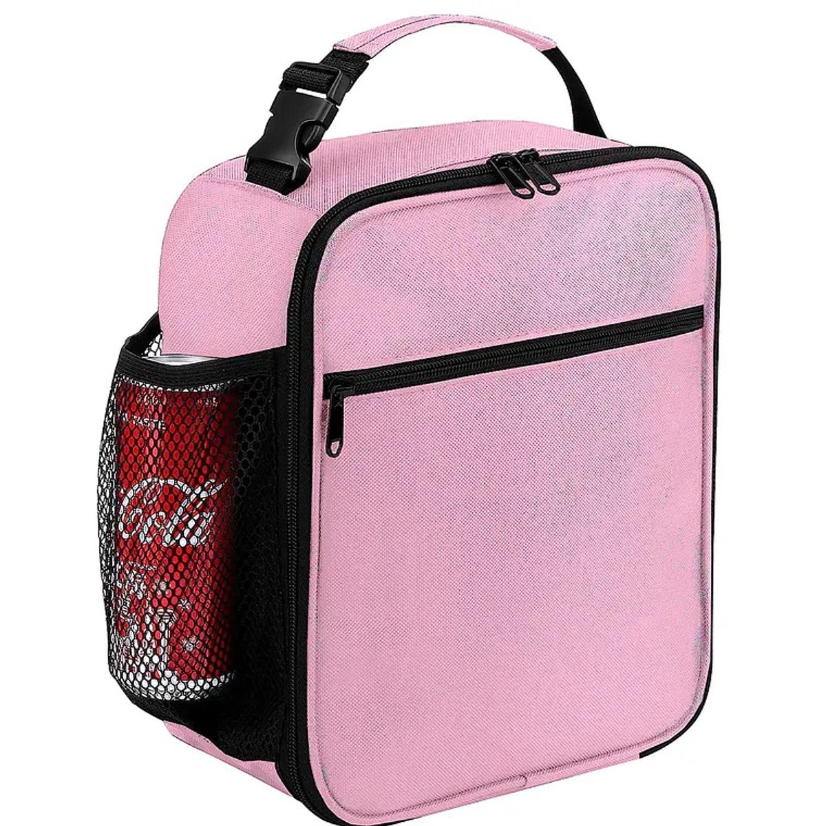 GENERICO - Lonchera Térmica Portátil Bolsa del Almuerzo Color Rosa