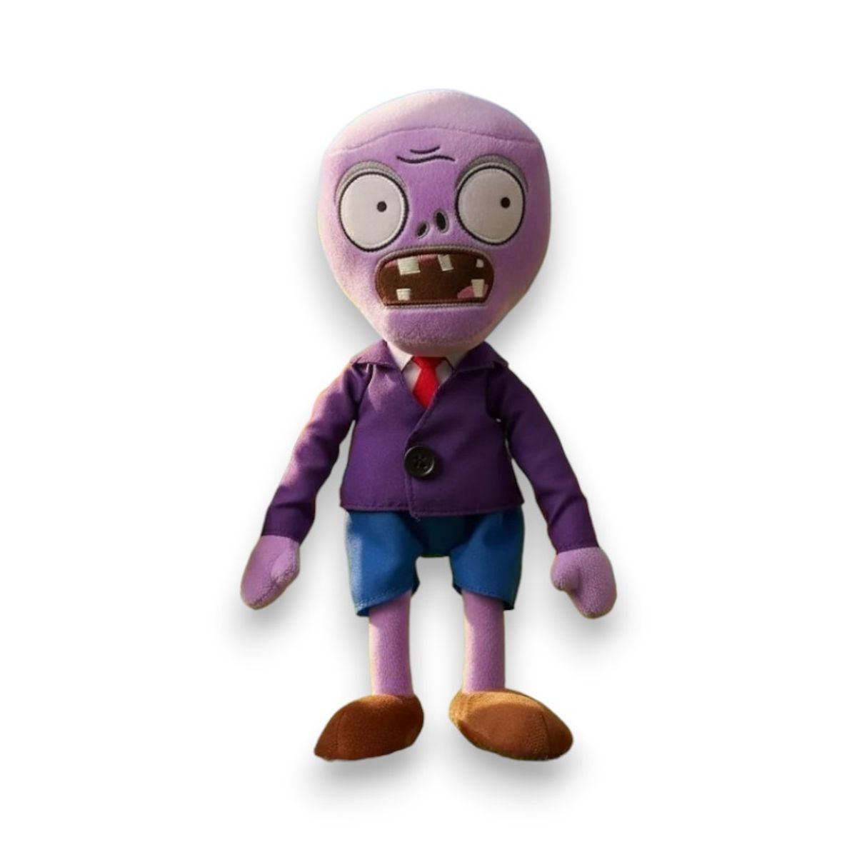 GENERICO - Peluche Plantas Vs Zombies PvZ Zombie Morado