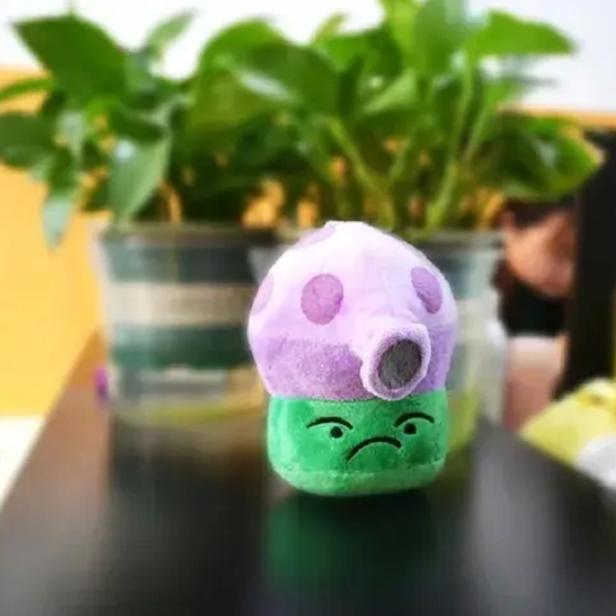 GENERICO - Peluche Plantas Vs Zombies PvZ Hongo Humoseta