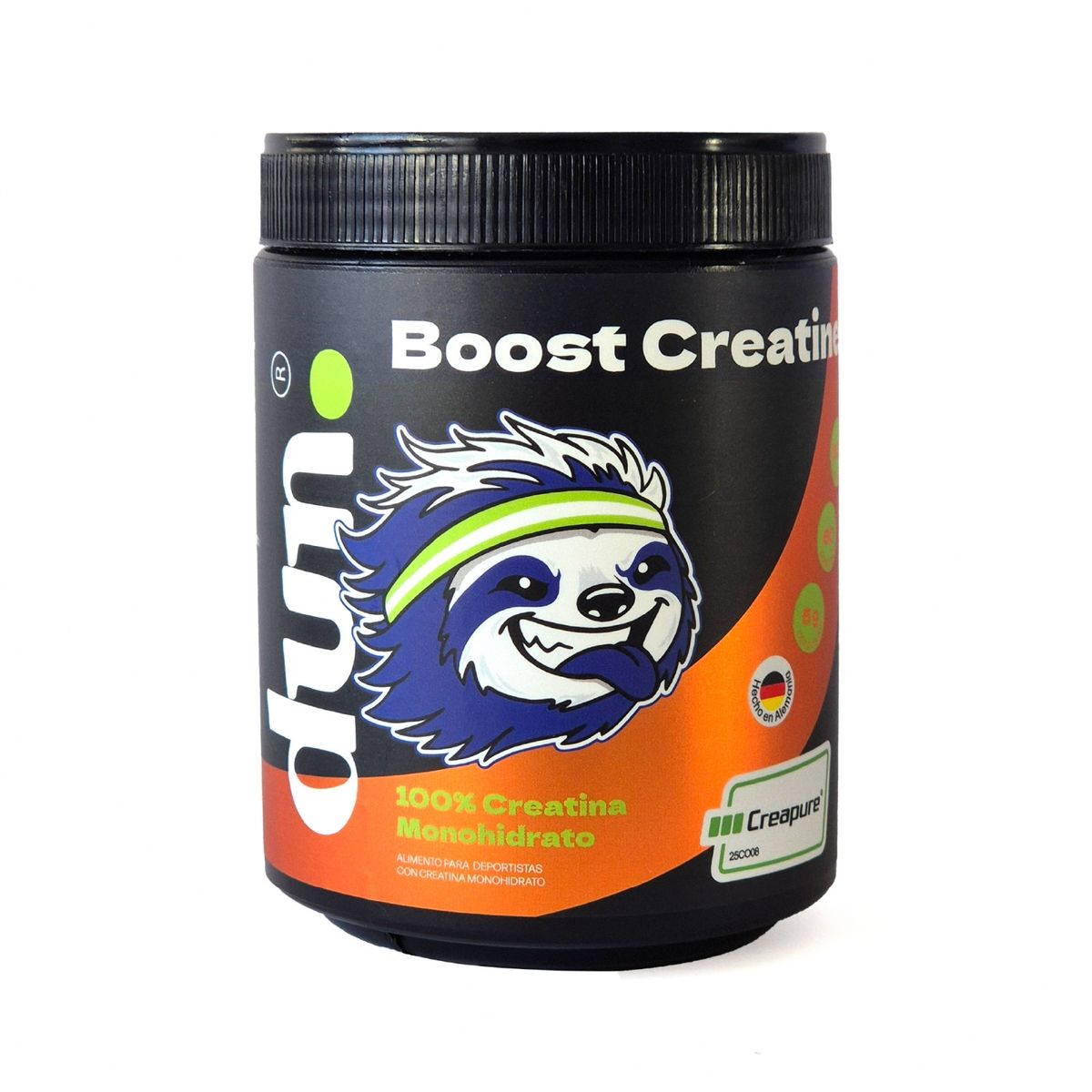 DUN - Creapure® Creatina Monohidratada DUN  Boost Creatine 300g Performance 60 Días
