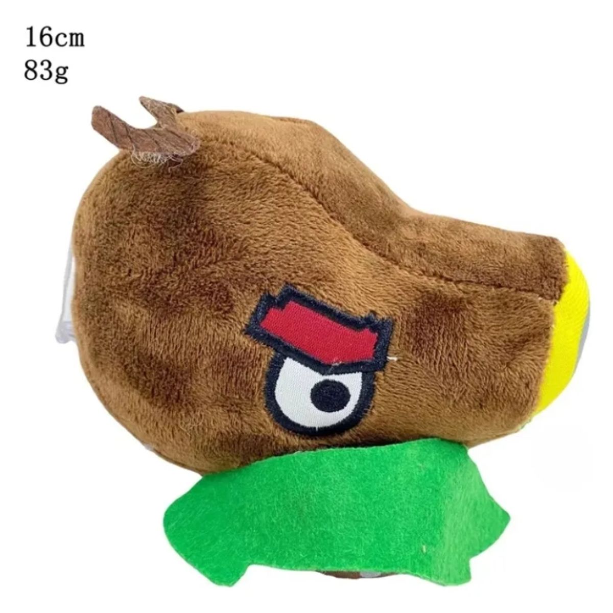 GENERICO - Peluche Plantas Vs Zombies Lanza Coco 16 Cm Pvz