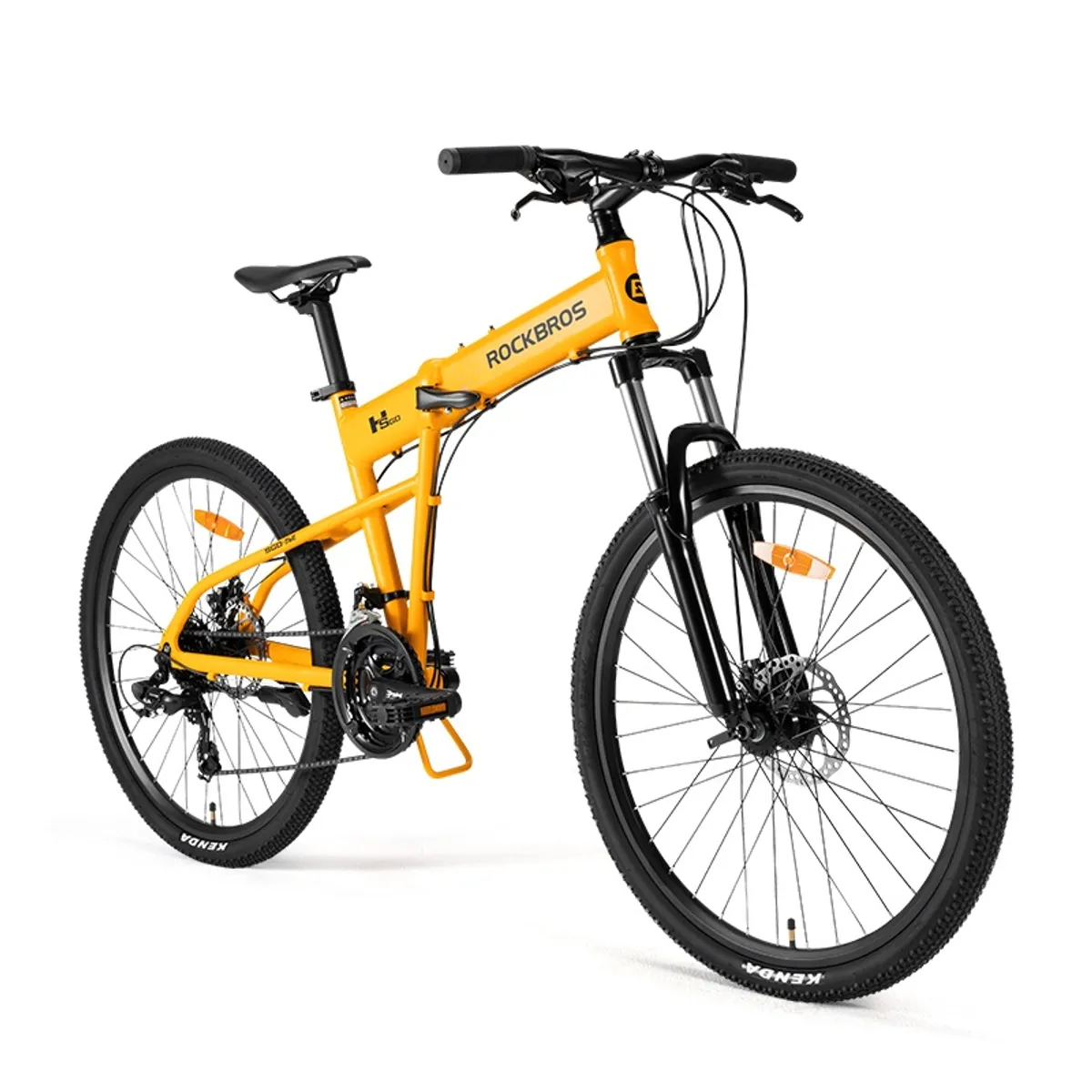 ROCKBROS - Bicicleta Montaña 8 Velocidades Cuadro Aluminio Aro 26 Rockbros SGD26EE