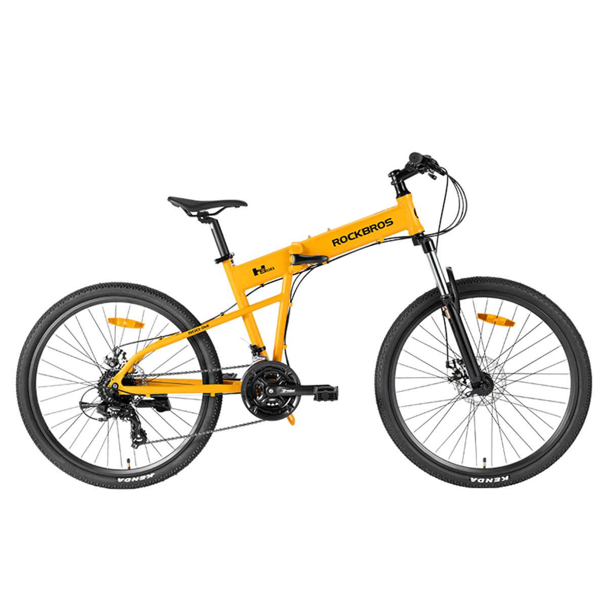 ROCKBROS - Bicicleta Montaña 8 Velocidades Cuadro Aluminio Aro 26 Rockbros SGD26EE