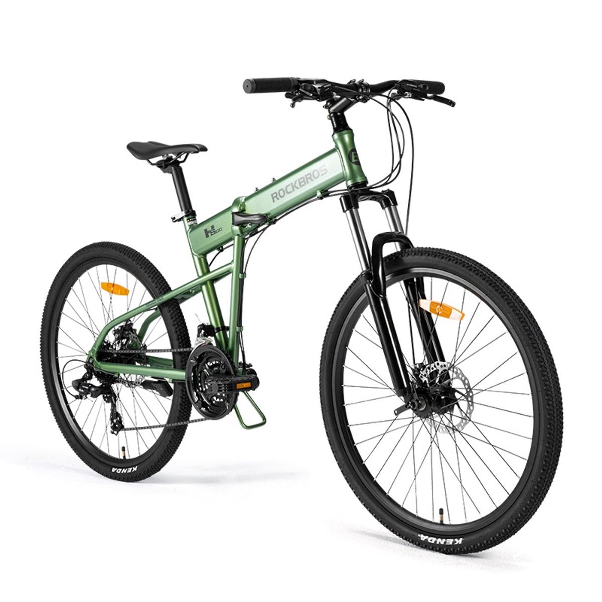 ROCKBROS - Bicicleta Montaña 8 Velocidades Cuadro Aluminio Aro 26 Rockbros SGD26EE