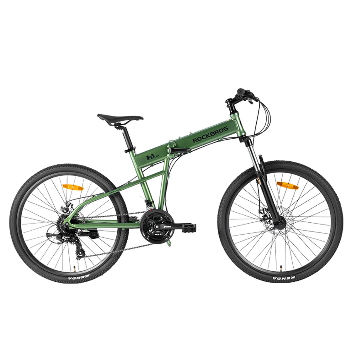 ROCKBROS - Bicicleta Montaña 8 Velocidades Cuadro Aluminio Aro 26 Rockbros SGD26EE