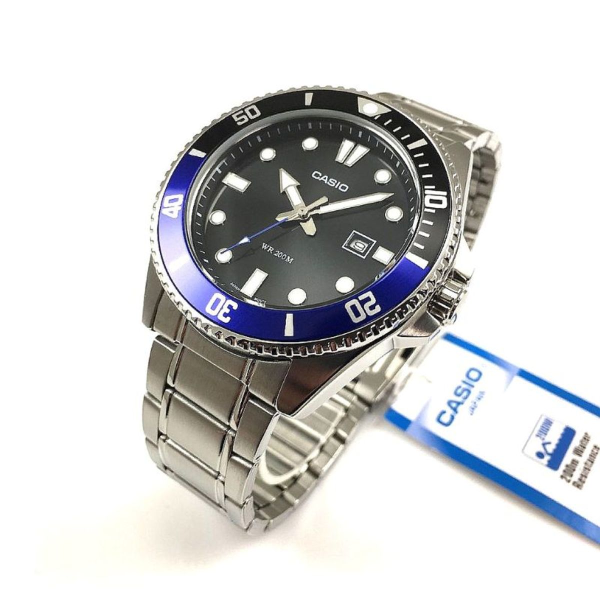 CASIO - Reloj Casio Mini Marlin Duro MDV-10D-1A2V Batman