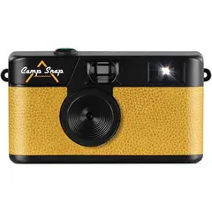 CAMPSNAP - Cámara 8MP - Estilo Vintage - 2000 Fotos - Recargable USB-C - Fácil de Usar