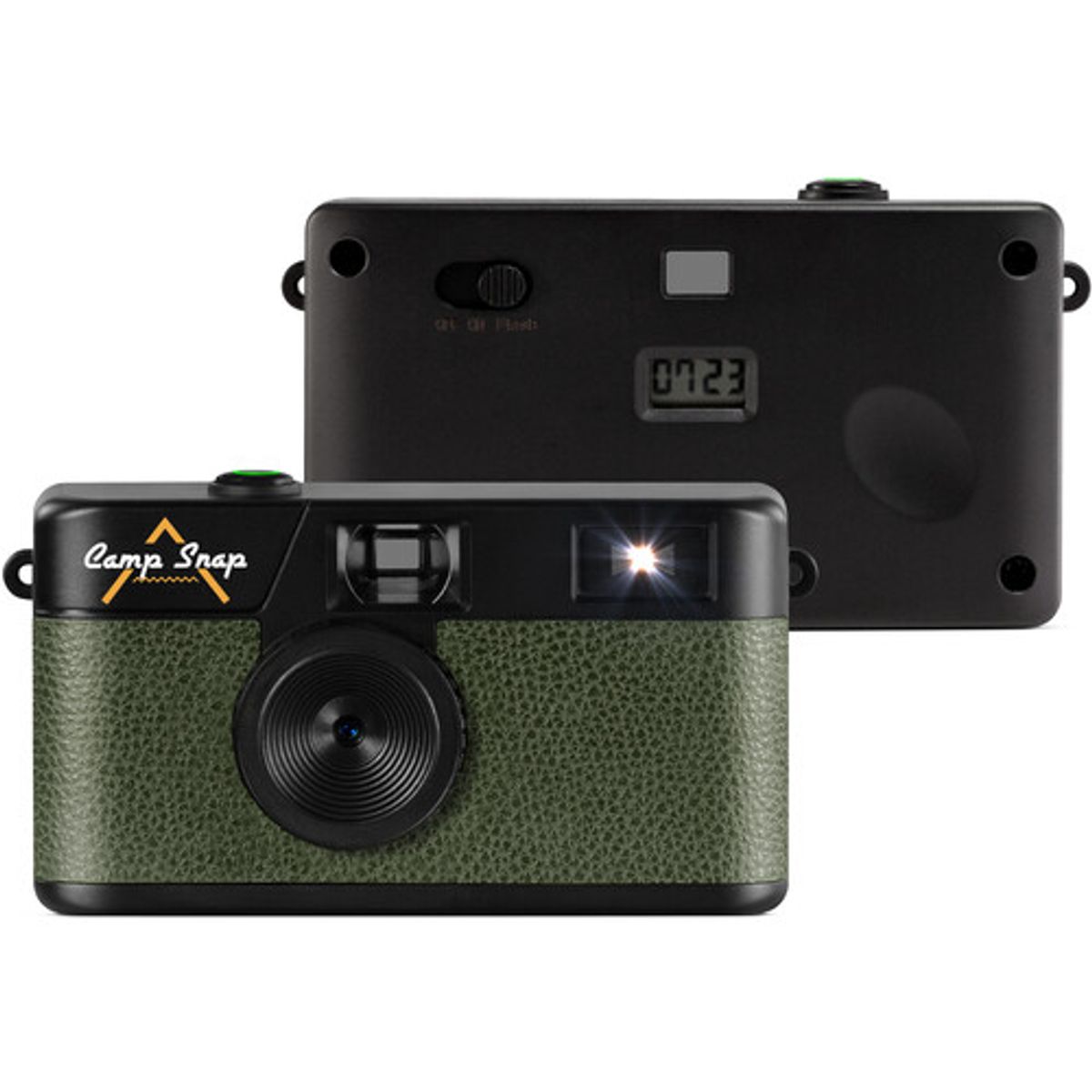 CAMPSNAP - Cámara CampSnap 8MP  - Estilo Vintage - 2000 Fotos - Recargable USB-C - Fácil de Usar