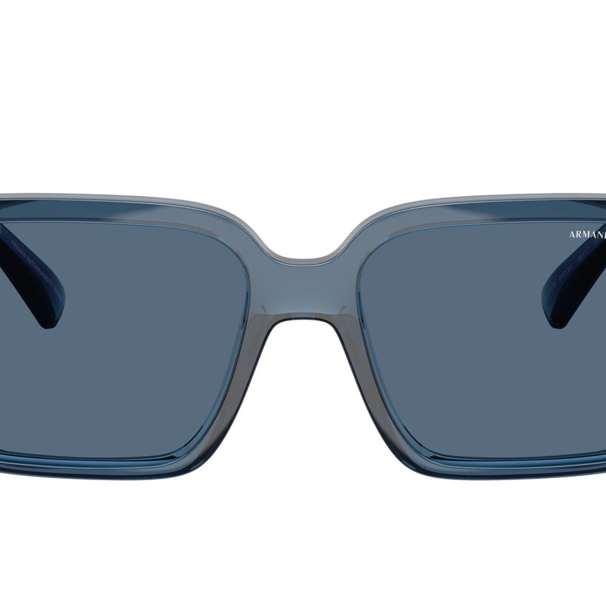 ARMANI EXCHANGE - LENTE DE SOL ARMANI EXCHANGE - AX4147S 840180 - Azul traslúcido brillante