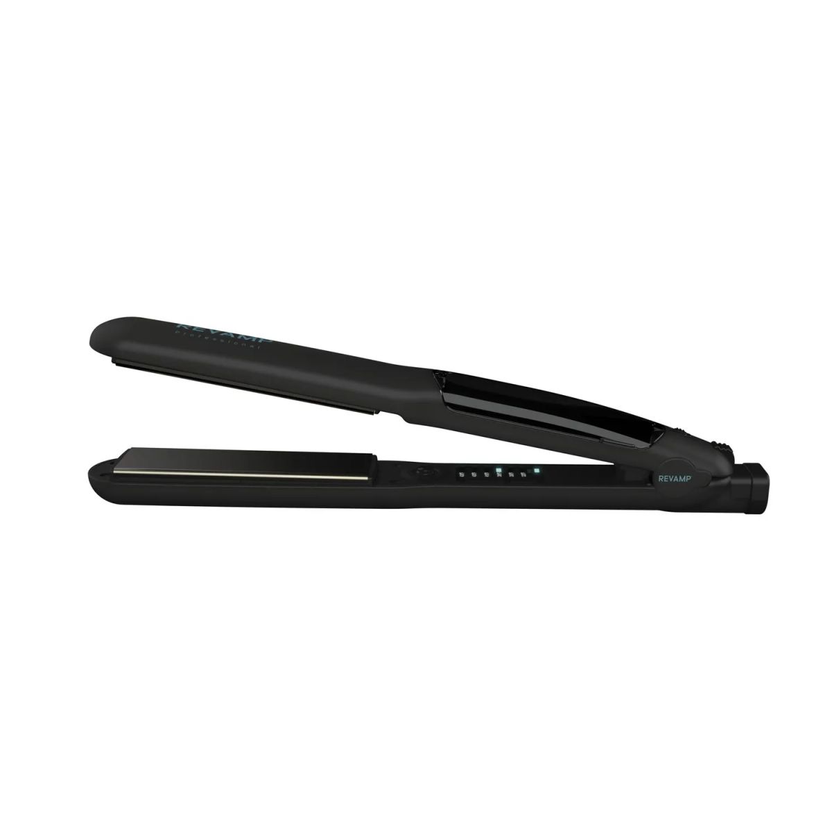 HOMEDICS - Plancha de Pelo Steamcare con Vapor, Cerámica y Control Digital de Temperatura