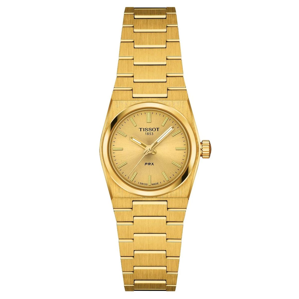 TISSOT - Reloj Tissot PRX Dorado 25MM T1370103302100