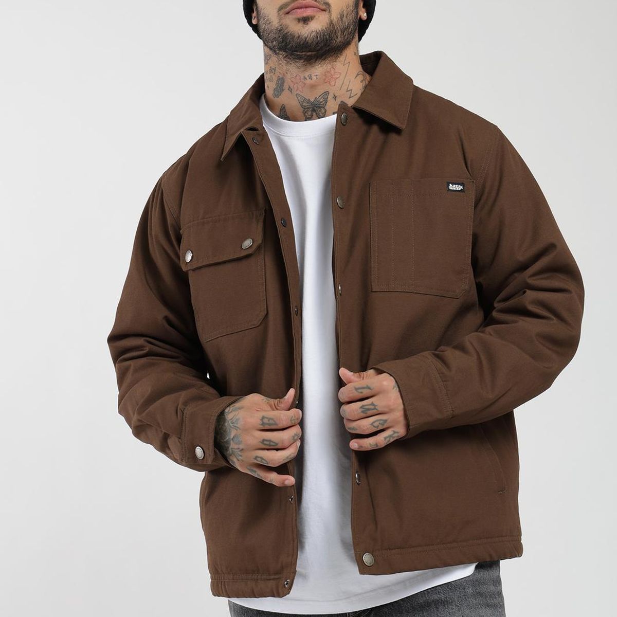 KAYA UNITE - Chaqueta Clásica Fur Canva Hombre