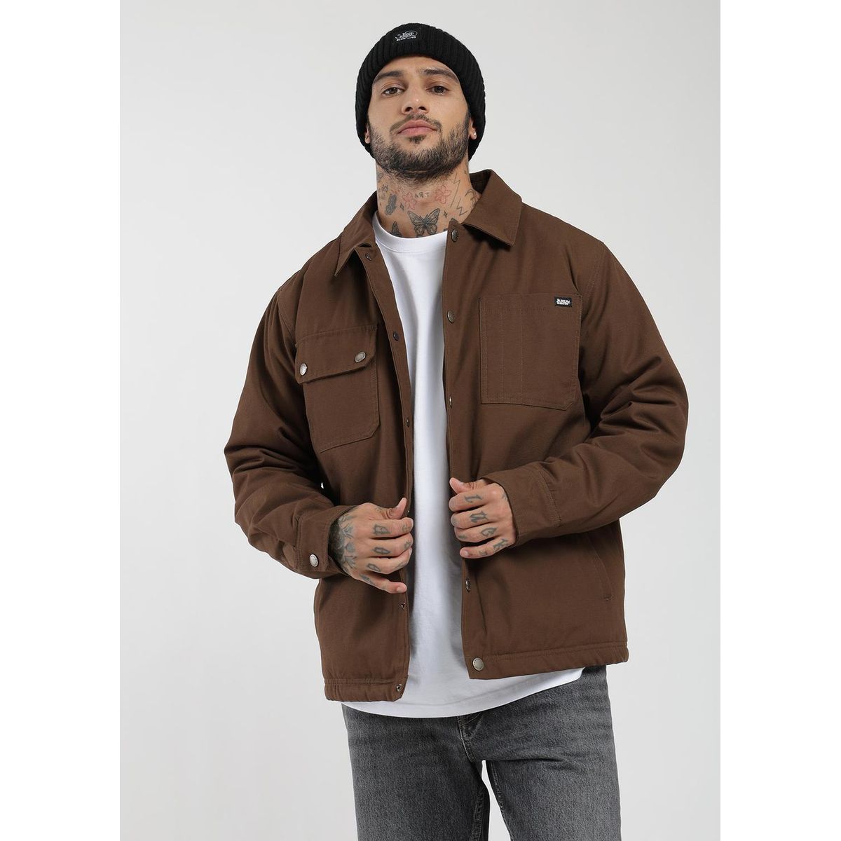 KAYA UNITE - Chaqueta Clásica Fur Canva Hombre