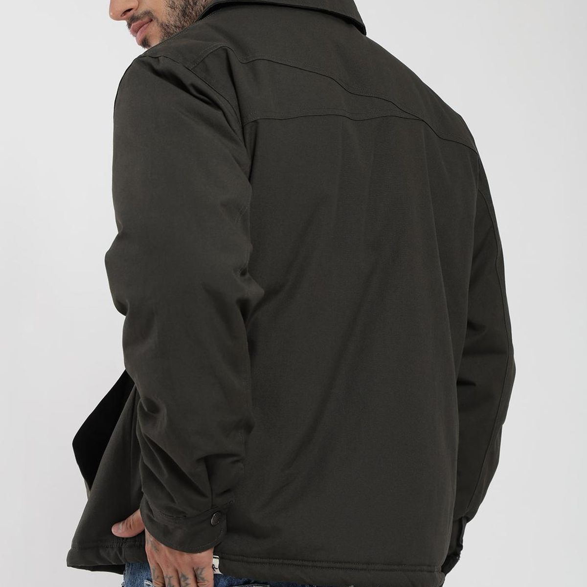 KAYA UNITE - Chaqueta Clásica Fur Canva Hombre