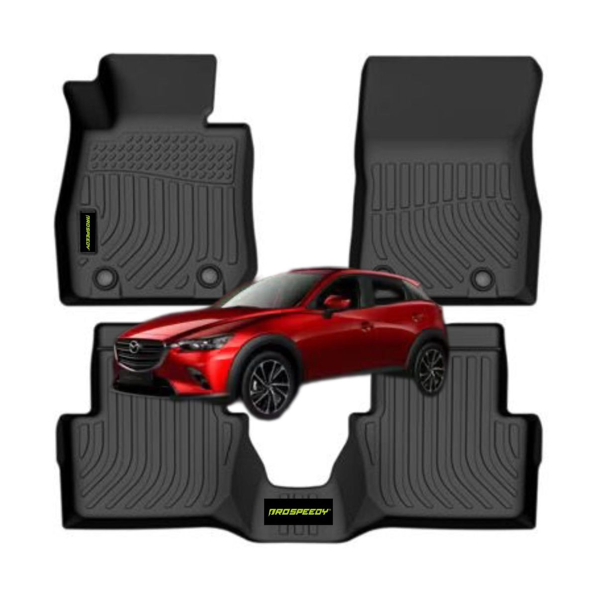 GENERICO - PISOS CALCE PERFECTO PROSPEEDY MAZDA CX3 2016+