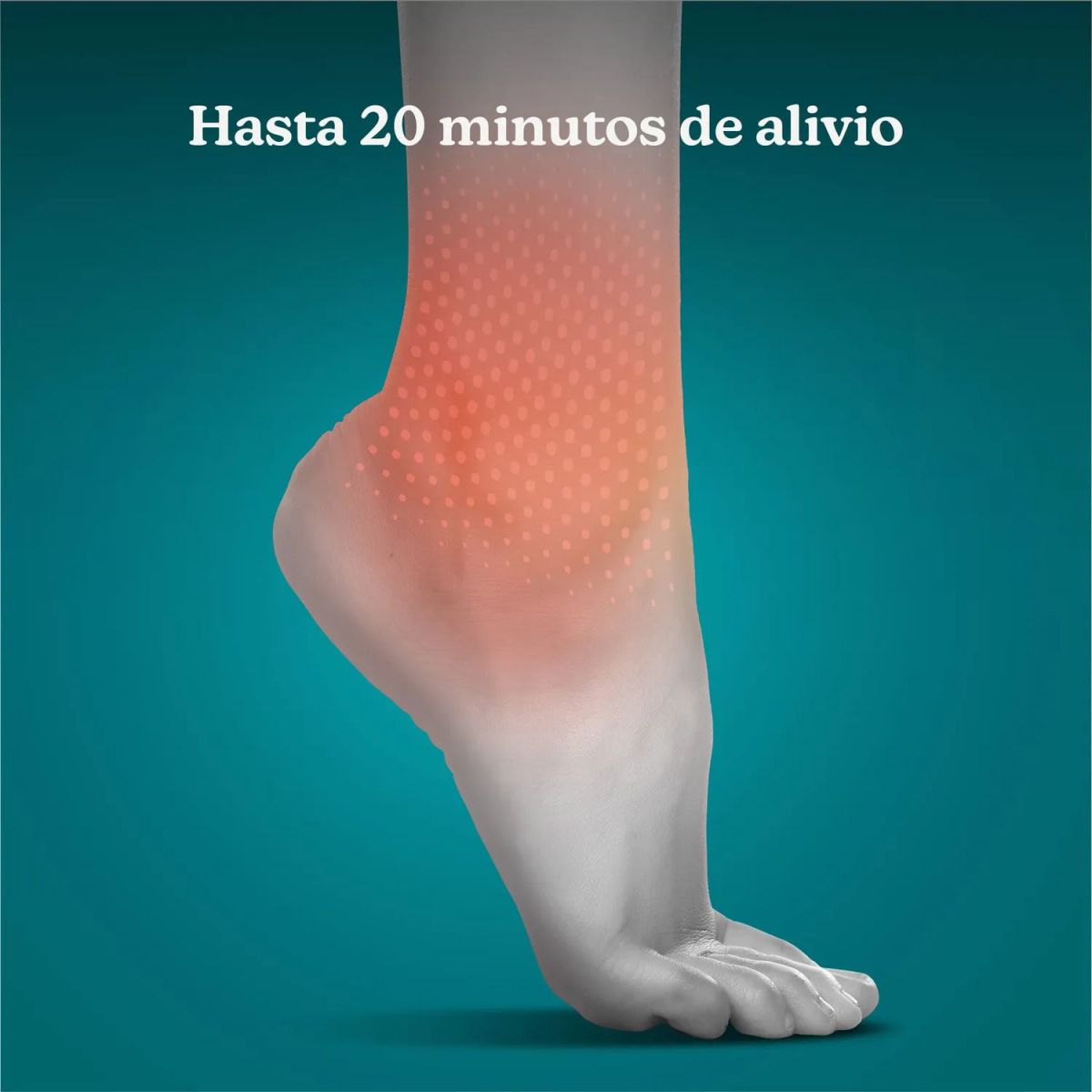 HOMEDICS - Manga de Gel para Recuperación de Tobillo FríoCalor, Reutilizable y Talla Única
