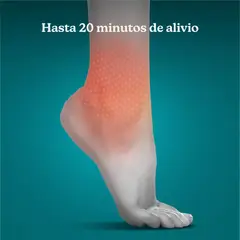 HOMEDICS - Manga de Gel para Recuperación de Tobillo FríoCalor, Reutilizable y Talla Única
