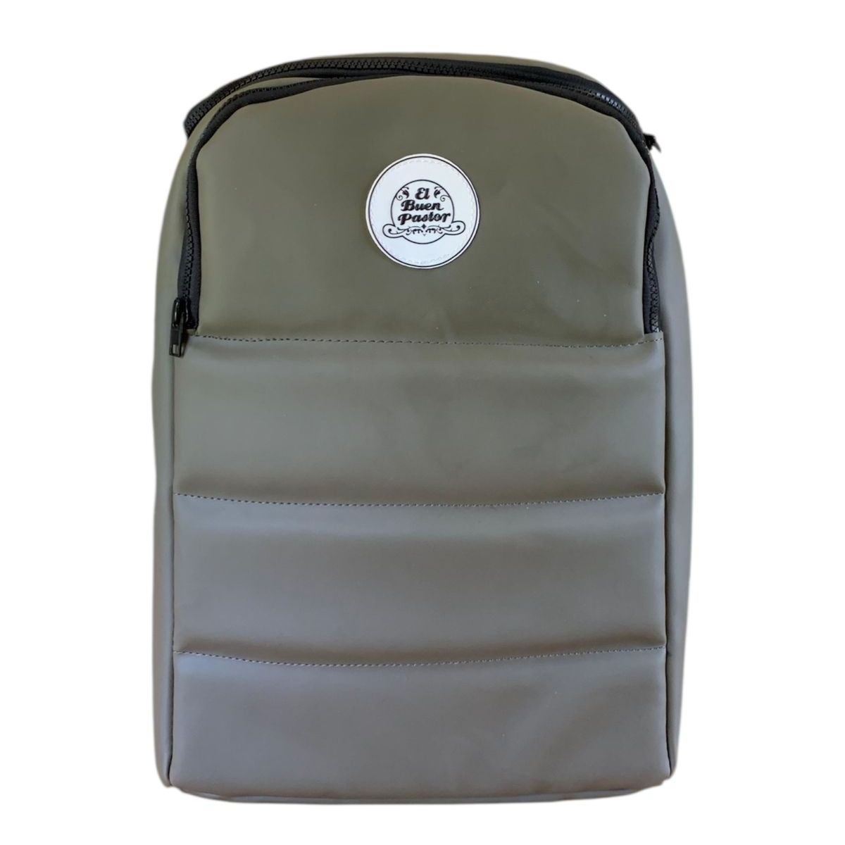 EL BUEN PASTOR - Mochila Matera Verde Engomada Impermeable El Buen Pastor