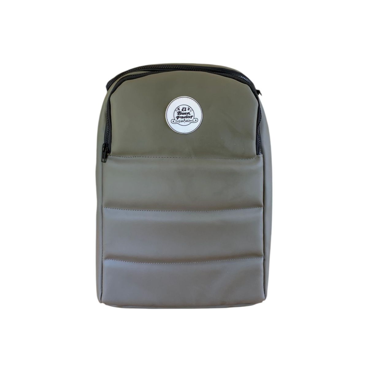 EL BUEN PASTOR - Mochila Matera Verde Engomada Impermeable El Buen Pastor