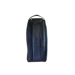 EL BUEN PASTOR - Bolso Matero Negro de Cuero