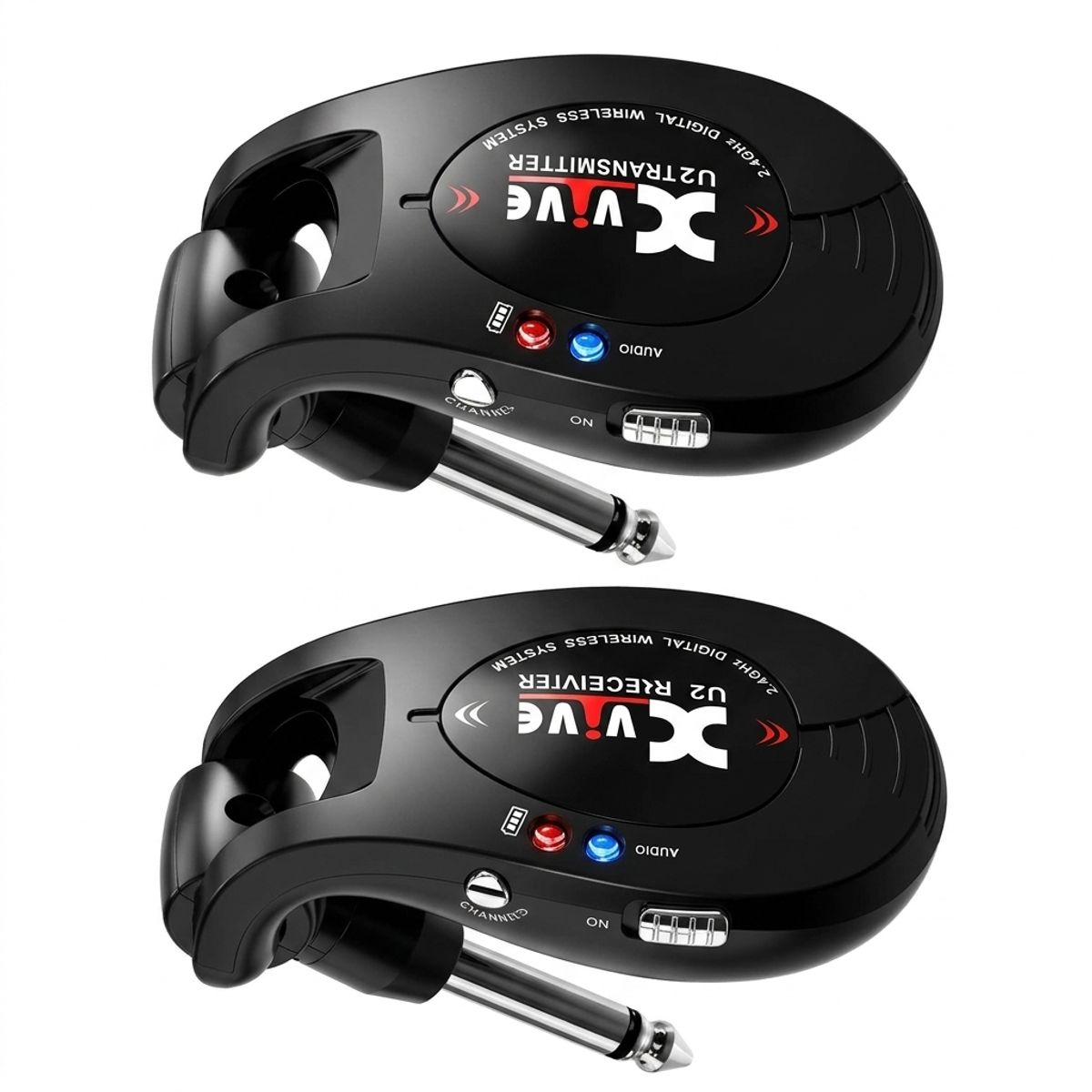 XVIVE - Sistema Inalámbrico para Guitarra y Bajo Xvive U2 - 2.4GHz Digital 24-bit Sunburst