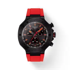 TISSOT - Reloj T-Race Rojo 45mm T1414173706101