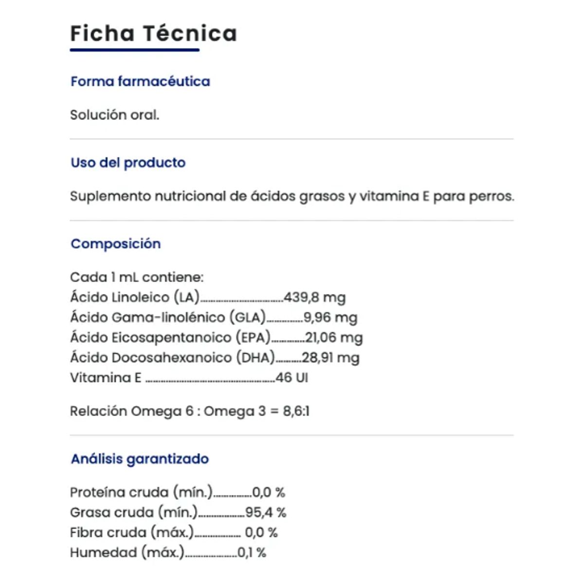 DRAG PHARMA - Superpet Para Perro Adulto Omega 3 Y 6 125ml