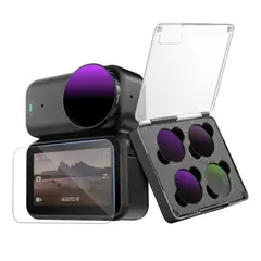 TELESIN - Kit de Filtros para DJI Osmo Nano CPL + ND8 ND16 ND32