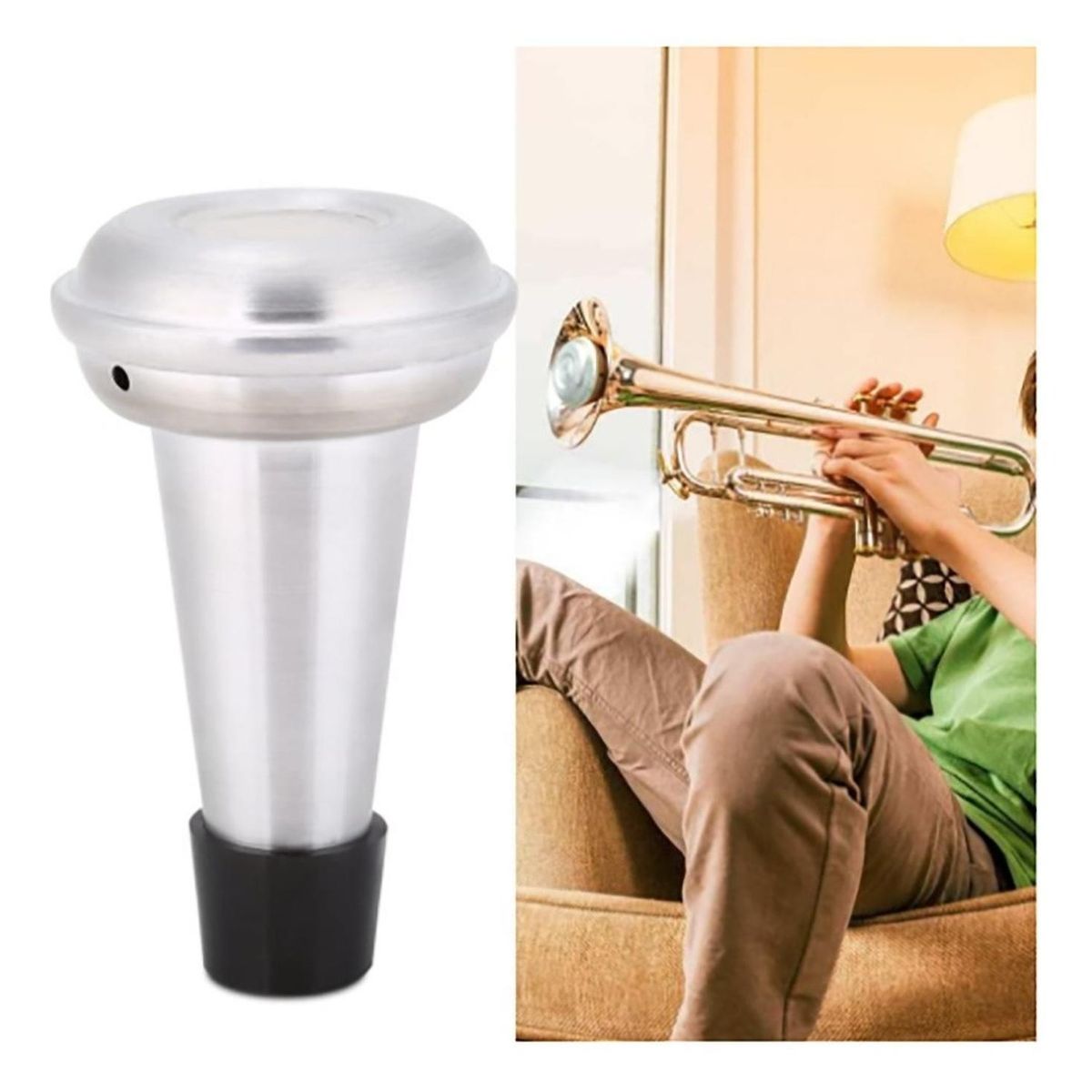 GCR - Sordina Silenciador Muteador De Trompeta Gcr