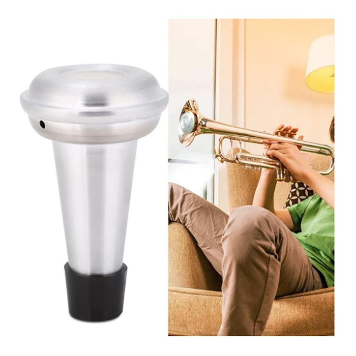 GCR - Sordina Silenciador Muteador De Trompeta Gcr