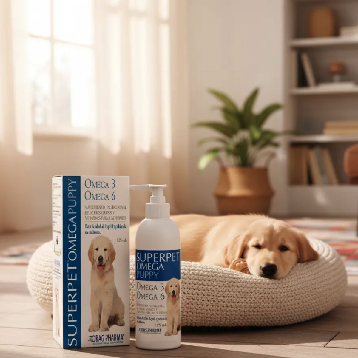 DRAG PHARMA - Superpet Cachorro Suplemento Omega 3 Y 6 125 ml