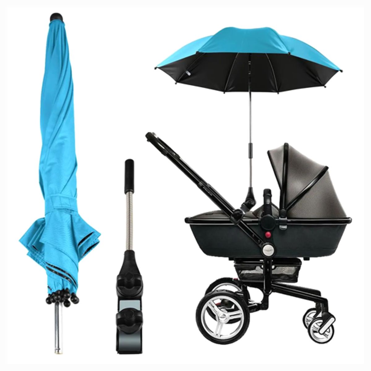 MOVI - Paragua o Sombrilla Con Filtro UV Para Coche de Bebe niño
