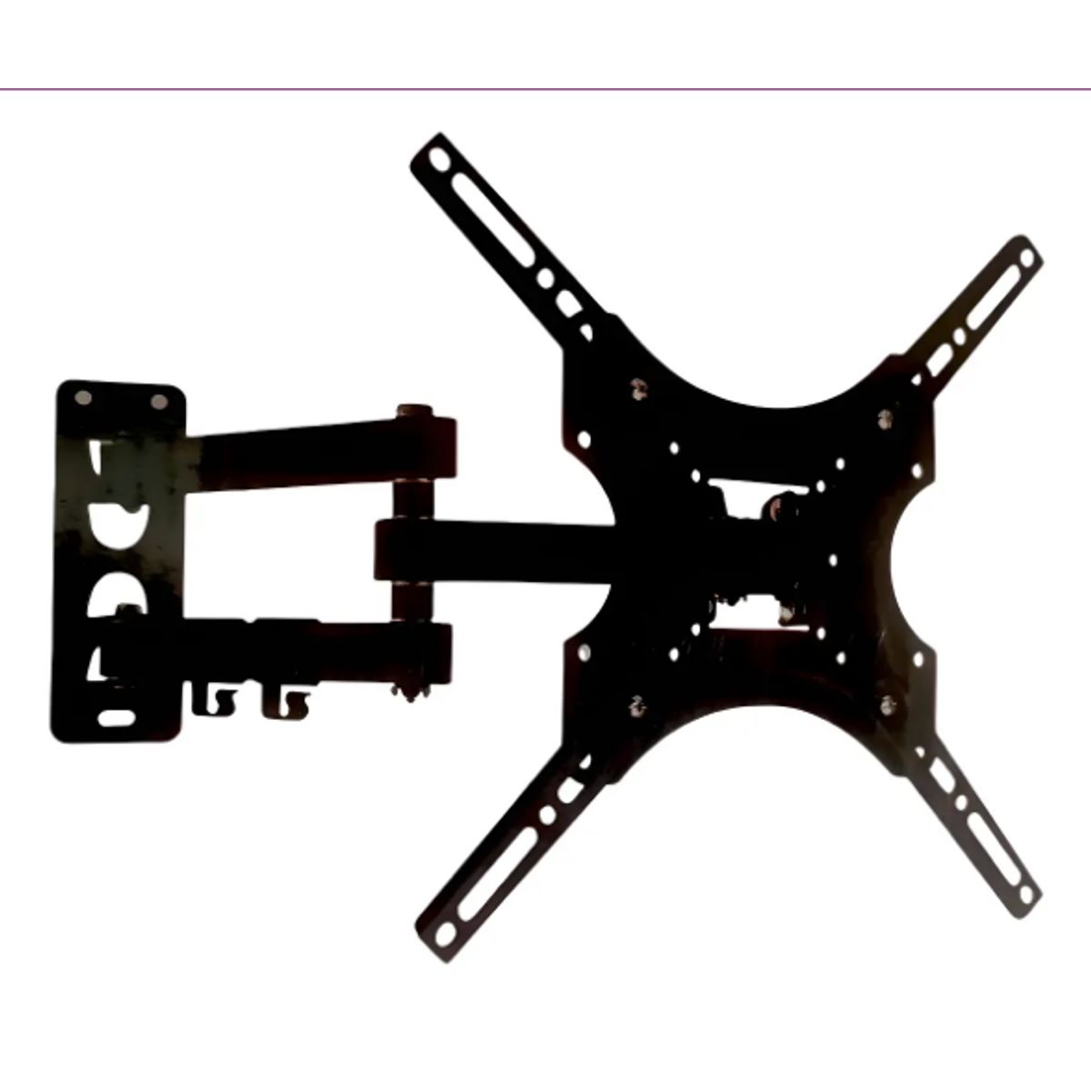 GENERICO - Soporte Un Brazo Inclinable Tv 32 -55 Led Lcd Plasma X400 Color Negro