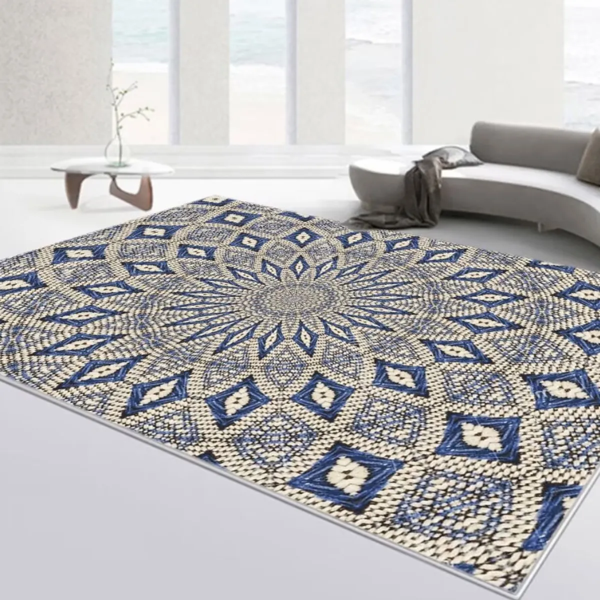 GENERICO - Alfombra de living hermosa y practica 120x180