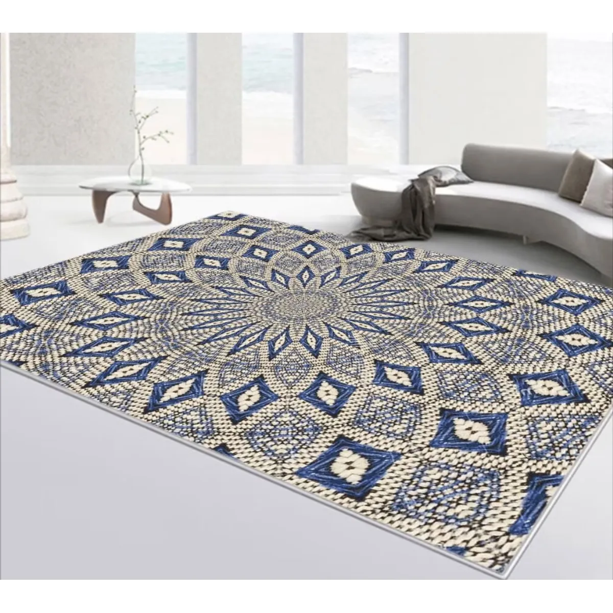 GENERICO - Alfombra de living hermosa y practica 120x180