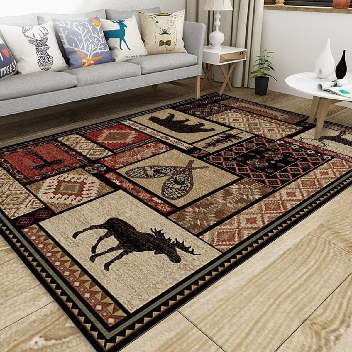 GENERICO - Alfombra de living hermosa y practica 120x180