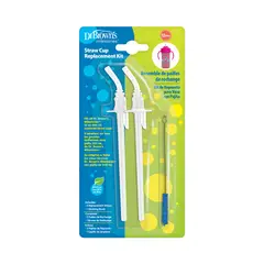 DR BROWN'S - Kit De Repuesto Dr. Brown´s Pajita Vaso Térmico 300ml 12m+