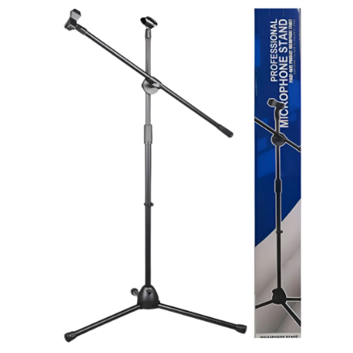 GENERICO - Soporte Para Micrófono Atril Profesional Stand P Micrófono Color Negro