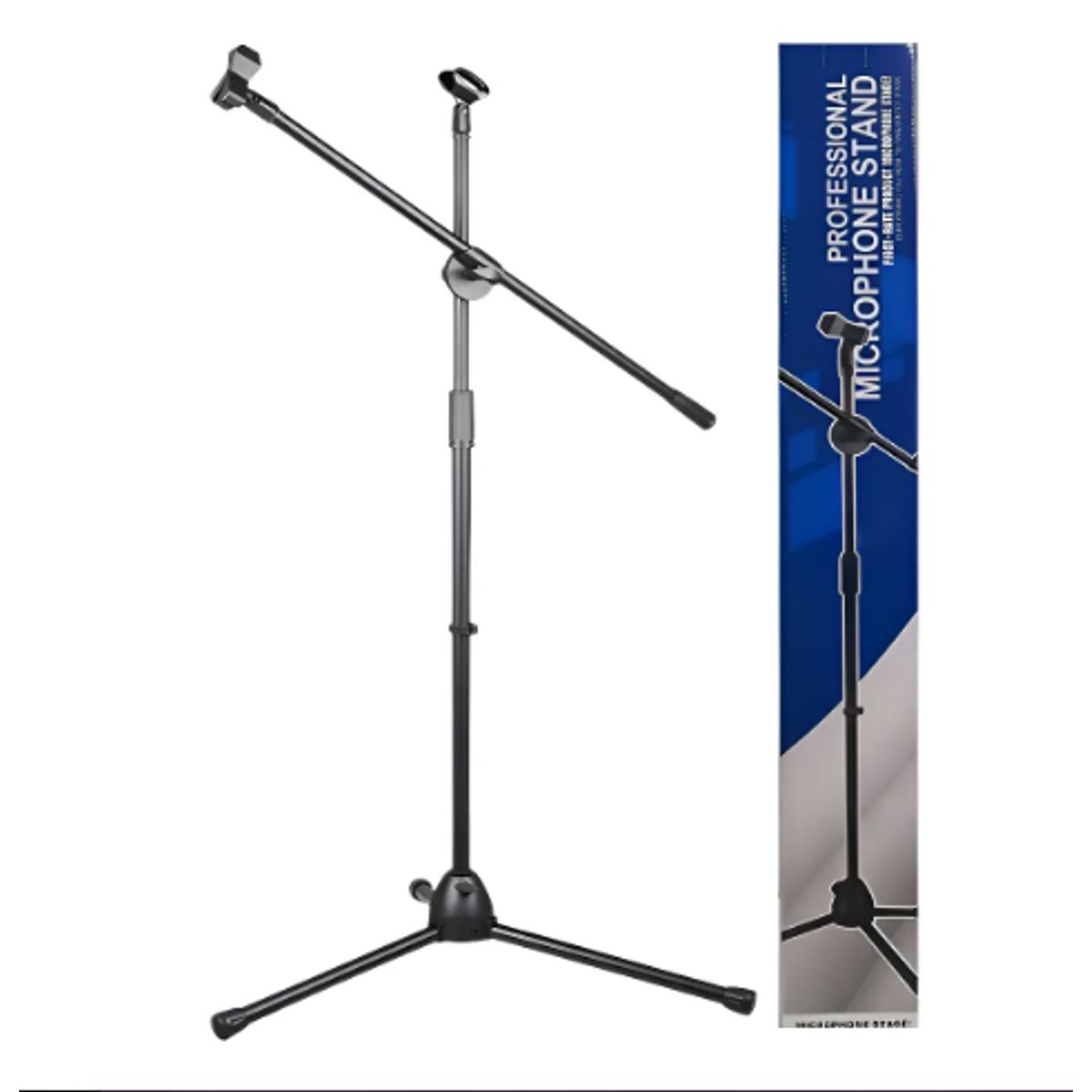 GENERICO - Soporte Para Micrófono Atril Profesional Stand P Micrófono Color Negro