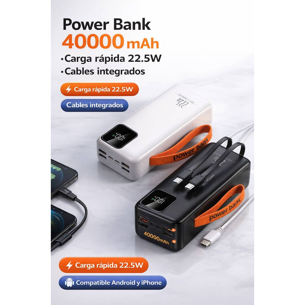 SUI GENERIS - Power Bank 40000 mAh