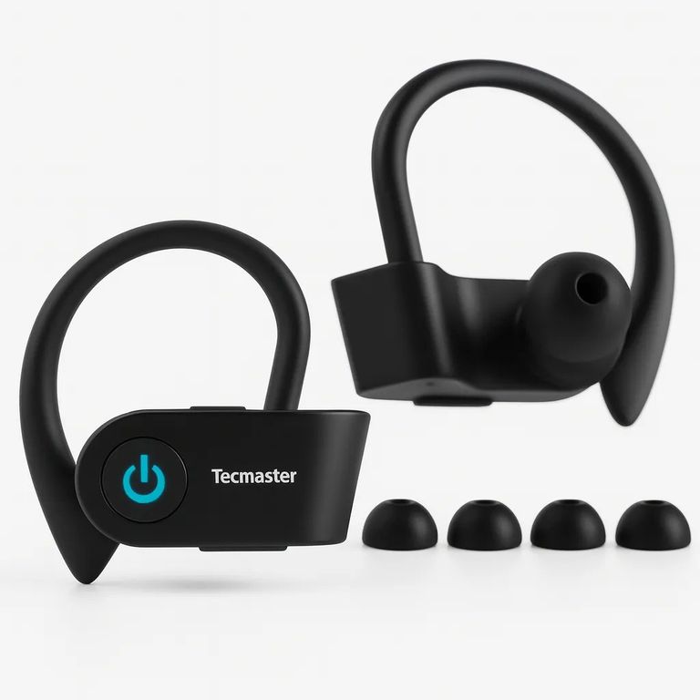 Audifonos Bluetooth Deportivos Tws Tm-300507 Negro