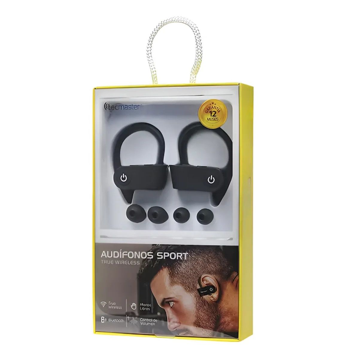 TECMASTER - Audífonos Bluetooth Deportivos Tws Tecmaster Tm-300507