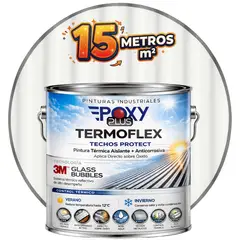 EPOXY - PINTURA TECHOS AISLANTE TERMICO - TERMOFLEX - GALON - BLANCO