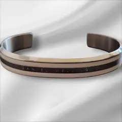 GENERICO - Pulsera Unisex Acero inoxidable estilo Minimalista- Cafunè Studio